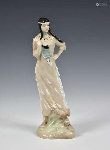 A Royal Doulton 'Indian Maiden' figurine from the Re...