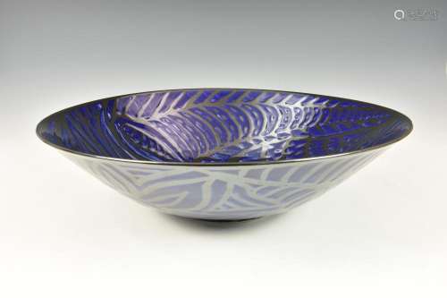 Mahmoud Baghaeian (Iranian) - Contemporary porcelain bowl of...