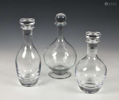 Villeroy & Boch decanters to include Whisky carafe, numb...