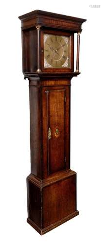 A late 18th century oak 30 hour longcase clock by W. Edmund ...