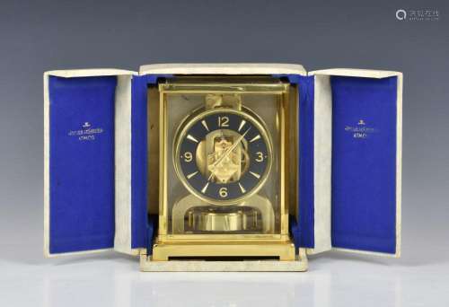 A Jaeger-LeCoultre "Atmos" mantel clock Swiss, lat...