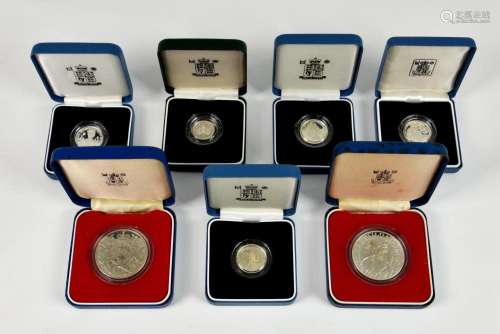 Numismatics interest - Royal Mint Guernsey Silver Coins etc ...
