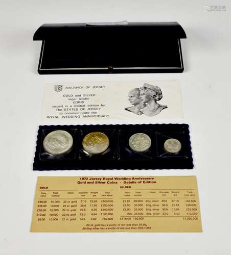 Numismatics interest - The States of Jersey 1972 Royal Weddi...