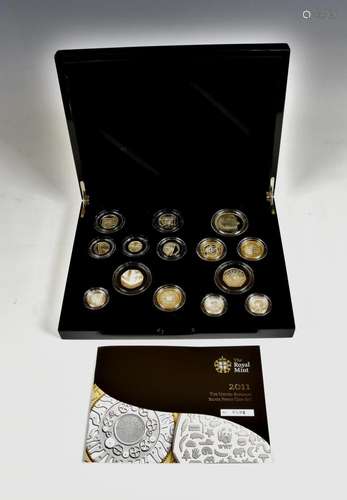 Numismatics interest - The Royal Mint 2011 UK Silver Proof f...