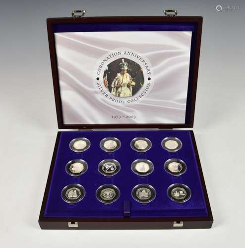 Numismatics interest - Royal Mint "1953-2003 Coronation...