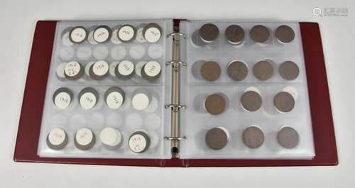 Numismatics interest - A coin binder of British Coinage to i...