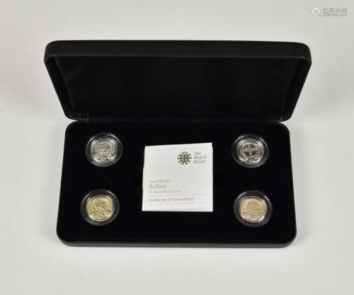 Numismatics interest - The Royal Mint 2010 UK £1 Silver Proo...