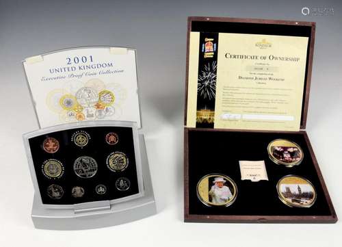 Numismatics interest - The Royal Mint 2001 United Kingdom Ex...