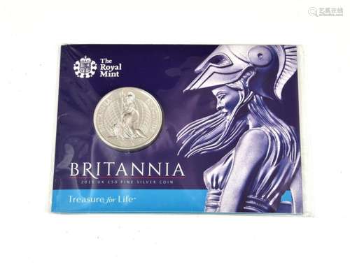 Numismatics interest - The Royal Mint 2015 Britannia UK £50 ...