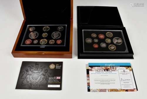 Numismatics interest - The Royal Mint 2008 UK Executive Proo...