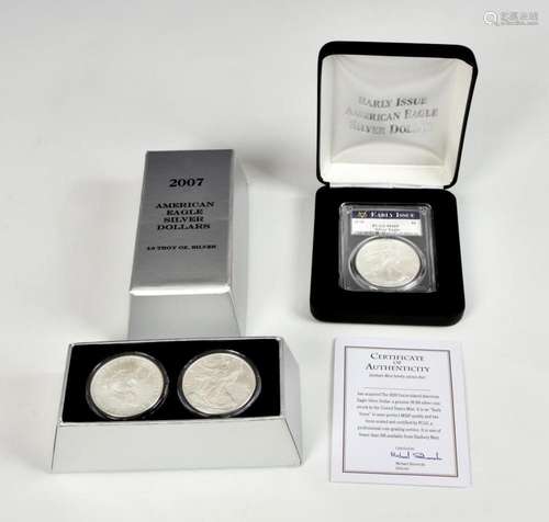 Numismatics interest - Danbury Mint capsulated 2020 American...