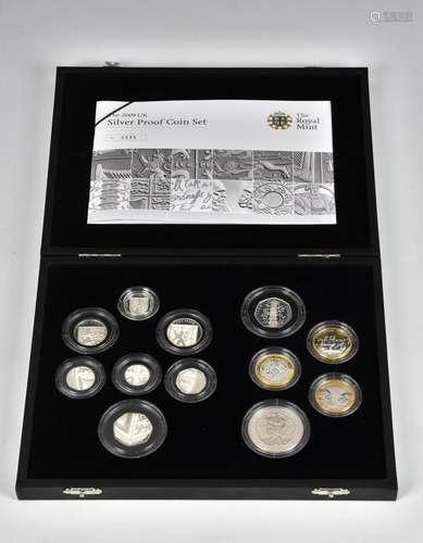 Numismatics interest - The Royal Mint 2009 UK Silver Proof C...