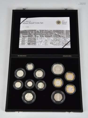 Numismatics interest - The Royal Mint 2009 UK Silver Proof C...