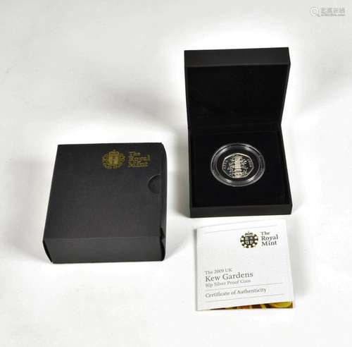 Numismatics interest - The Royal Mint 2009 UK Kew Gardens 50...