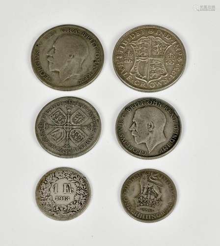 Numismatics interest - collection of silver coinage to inclu...