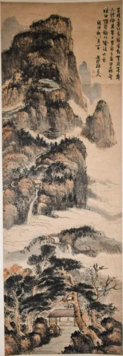 After Kun Can (1612-1674) Landscape