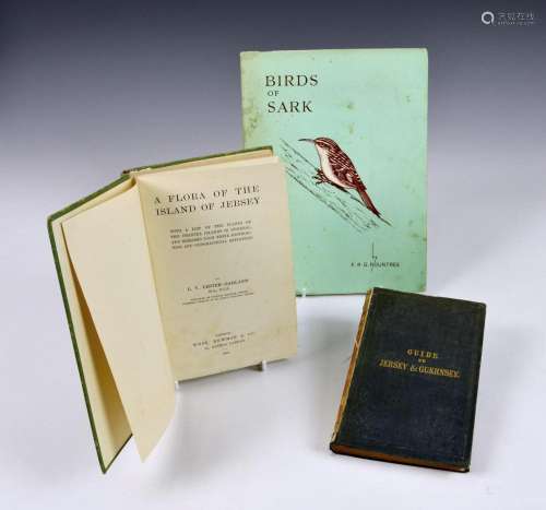 Three Channel Island books comprising of Birds of Sark as at...