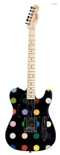 DamienHirst,British,b.1965-SpotFenderTelecaster,2012;uniquea