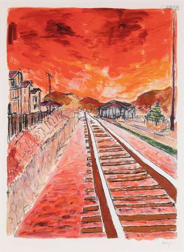 BobDylan,Americanb.1941-TrainTracks,2012;gicl閑printincolour...