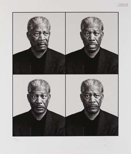 AndyGottsMBE,Britishb.1967-MorganFreeman,2012;gicl閑printon