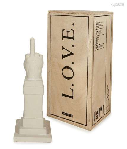 MaurizioCattelan,Italianb.1960;L.O.V.E.,2014;cementsculpture...