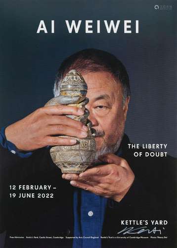 AiWeiwei,Chineseb.1957-TheLibertyofDoubtPoster,2022;digitalp...