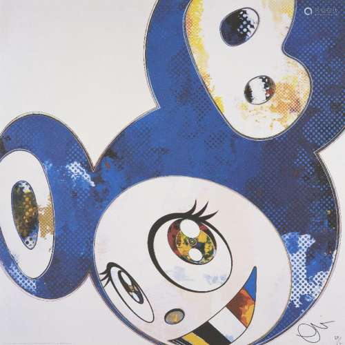 TakashiMurakami,Japaneseb.1962-AndThenX6(blue:ThePolkeMethod...