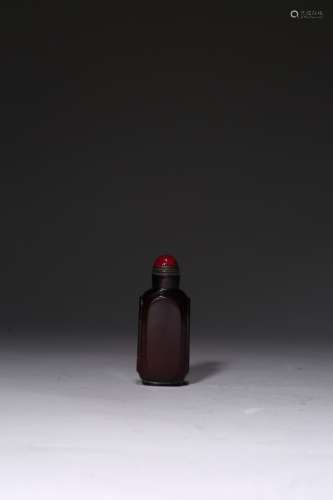 Glassware Square Snuff Bottle