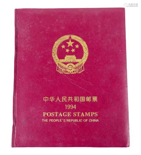 An album of Chinese postage stamps, including commemorative ...