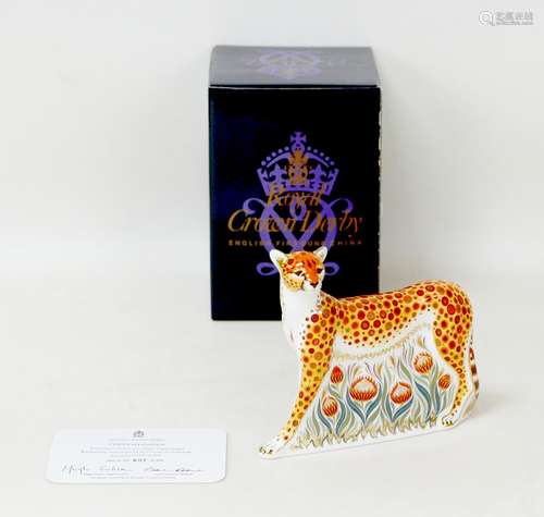 A Royal Crown Derby paperweight, modelled exclusively for Go...