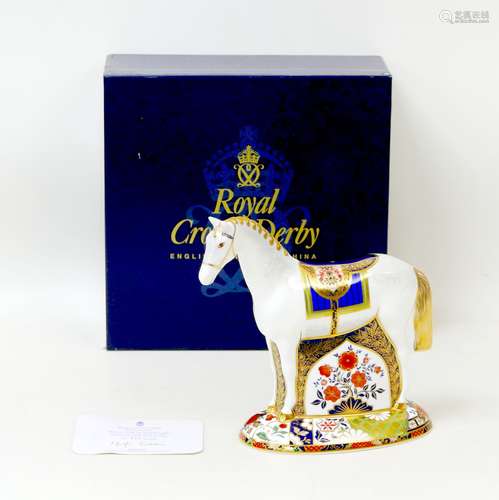 A Royal Crown Derby paperweight, modelled specially for Sinc...