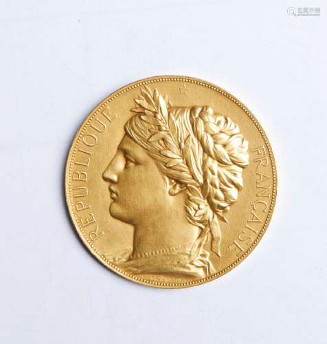 36-JC CHAPLAIN : Médaille d'or de l'exposition universelle d...
