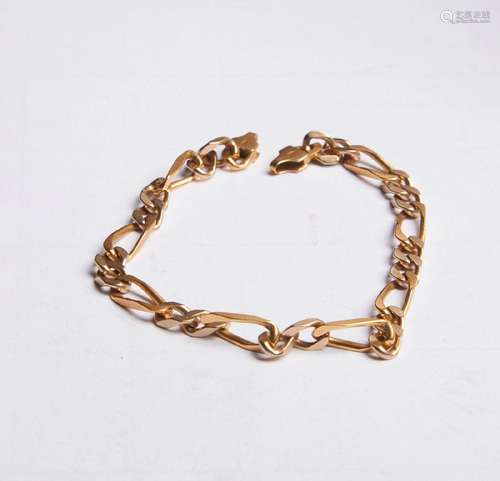 349 Bracelet en or jaune 18K