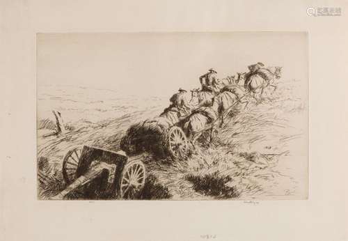 Kerr Eby, American 1889-1946- In The Open, 1927; etching on ...