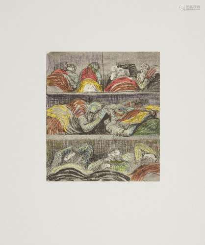 Henry Moore OM CH FBA, British 1898-1986- The shelter series...