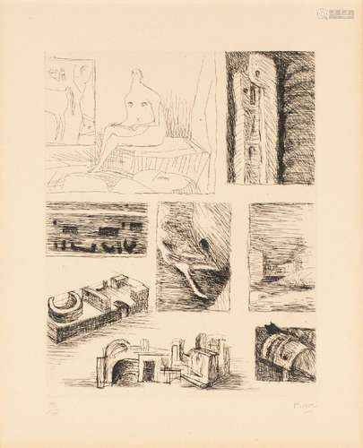 Henry Moore OM CH FBA, British 1898-1986- Ideas for Sculptur...