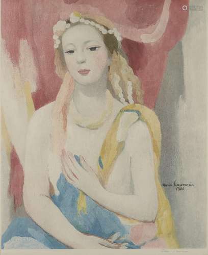 Marie Laurencin, French 1883-1956- Esther, 1936; lithograph ...