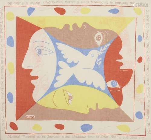 Pablo Picasso, Spanish 1881-1973- World Festival of Youth an...