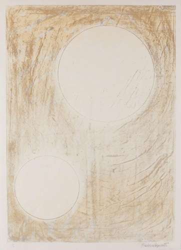 Barbara Hepworth, British 1903-1975- Sun and Water, 1971; li...