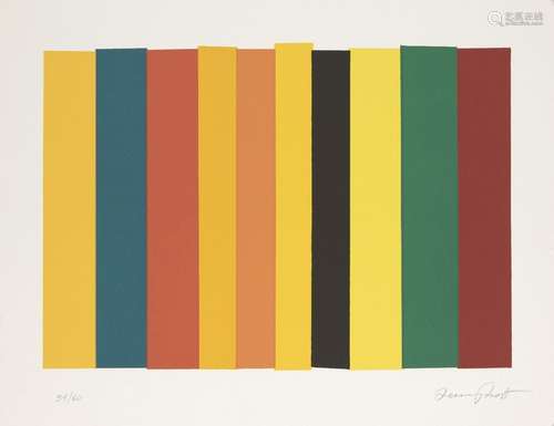 Sir Terry Frost RA, British 1915-2003- Small Yellow Timberai...