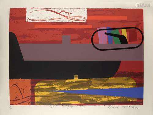 Bruce McLean, Scottish b.1944- Stetson Sunset / Half a Hombu...