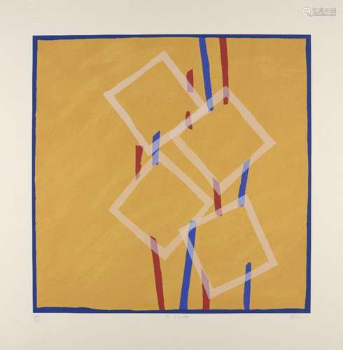 Sandra Blow RA, British 1925-2006- IV Square, 2005; screenpr...