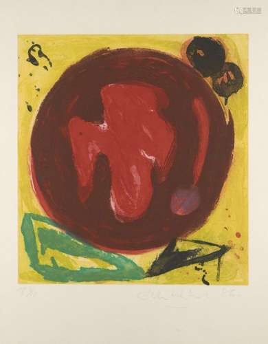 John Hoyland RA, British 1934-2011- Mirage, 1986; etching an...