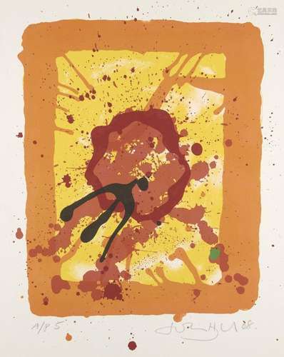 John Hoyland RA, British 1934-2011- Anniversary, 2008; litho...