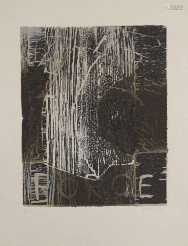 John Walker, British b.1939- The Forge, 1990; the complete p...