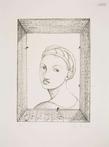 David Bowes, American b.1957- Untitled; five lithographs on ...