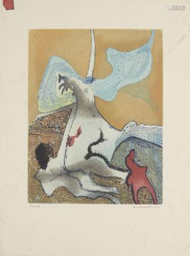 Dorothea Tanning, American 1910-2012- Untitled, 1976;sugar-l...