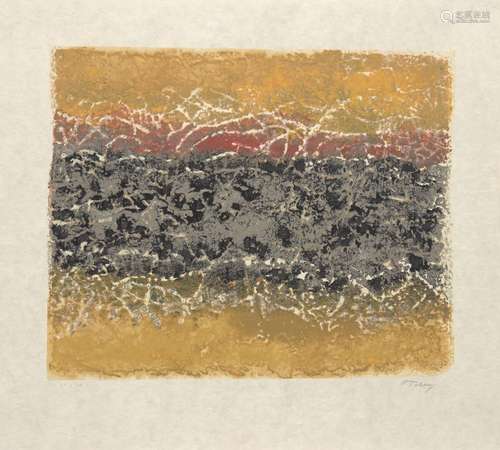 Mark Tobey, American 1890-1976- Sonata, 1975; screenprint in...