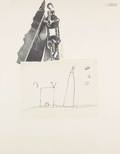 Jim Dine, American b.1935- Tool Box 5, 1966; screenprint wit...