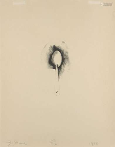 Jim Dine, American b.1935- Spoon, 1973; lithograph on wove, ...